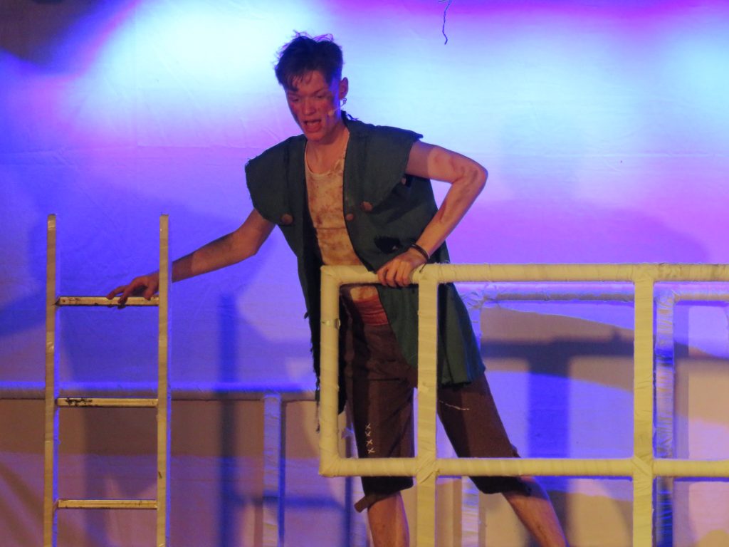 Peter leaves for Never Land